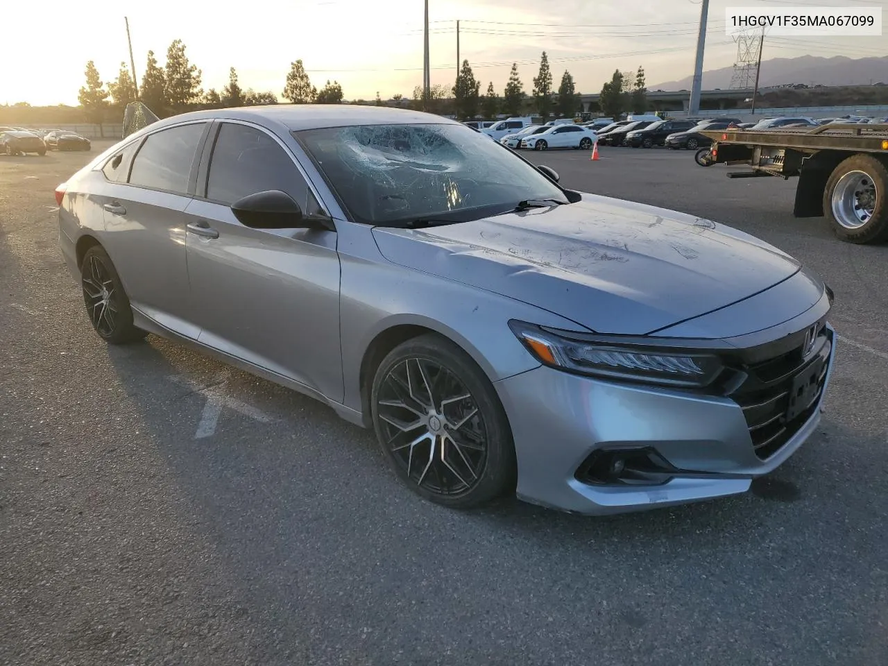 2021 Honda Accord Sport VIN: 1HGCV1F35MA067099 Lot: 79752934