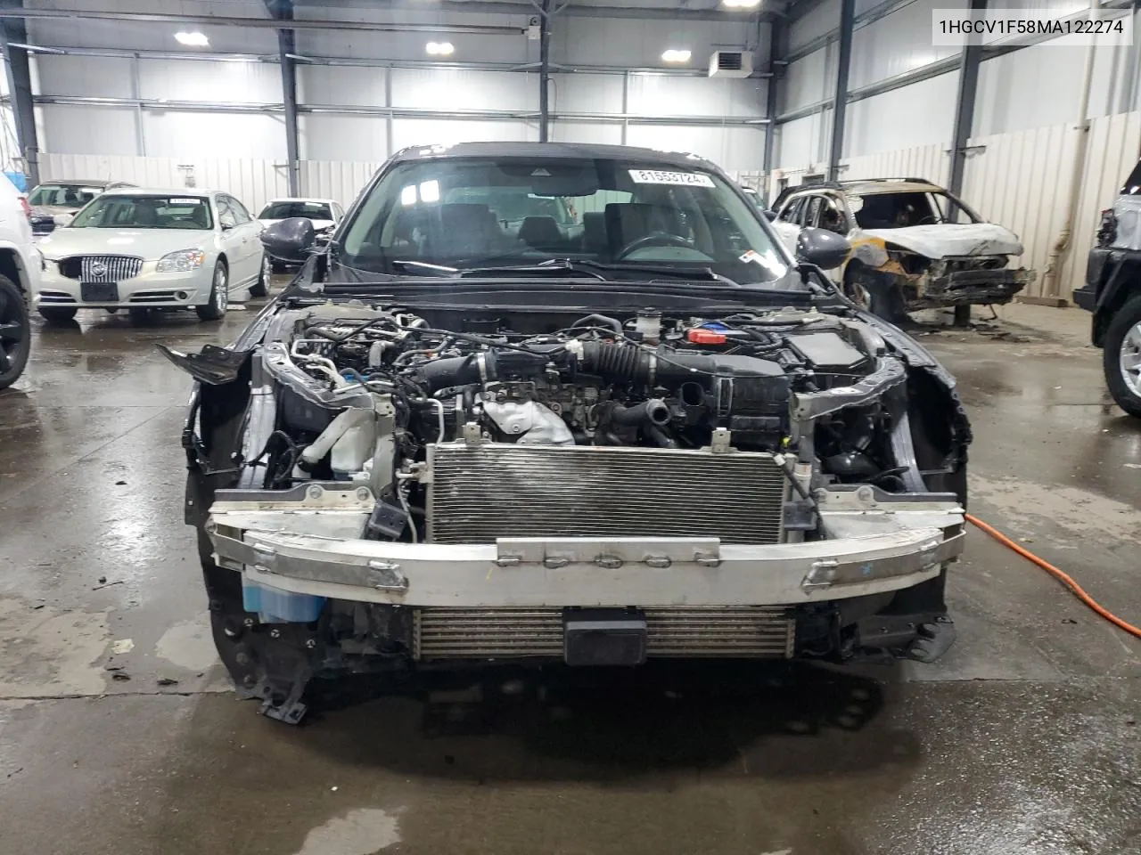 2021 Honda Accord Exl VIN: 1HGCV1F58MA122274 Lot: 81553724