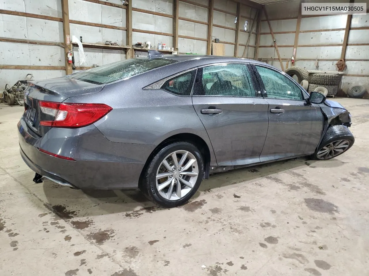 2021 Honda Accord Lx VIN: 1HGCV1F15MA030505 Lot: 81798614