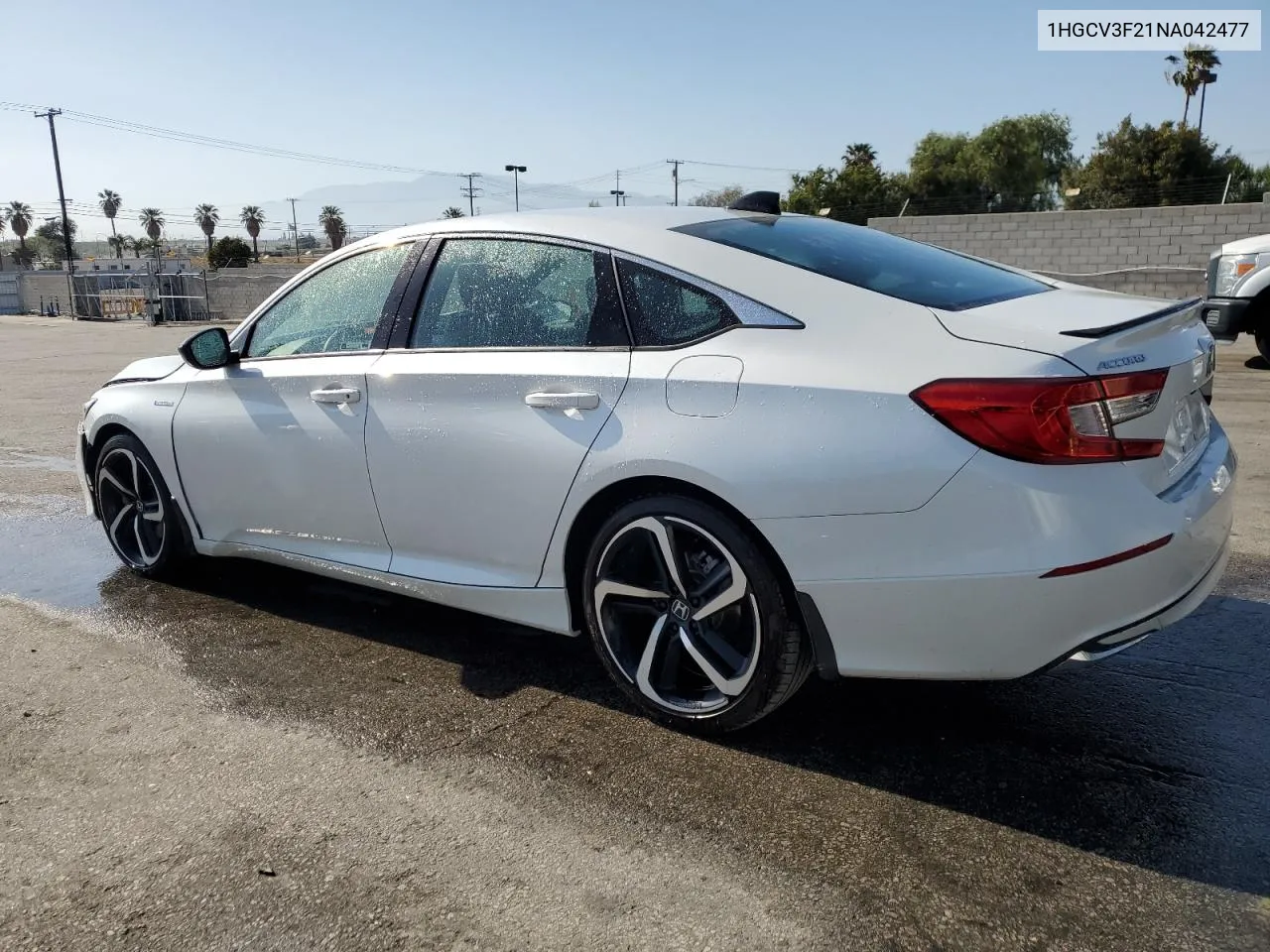 2022 Honda Accord Hybrid Sport VIN: 1HGCV3F21NA042477 Lot: 52725424