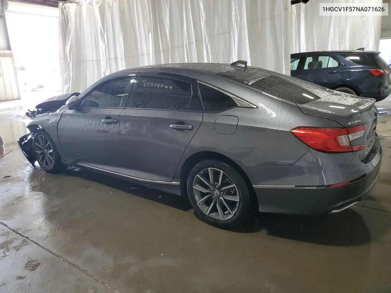 2022 Honda Accord Exl VIN: 1HGCV1F57NA071626 Lot: 55889844