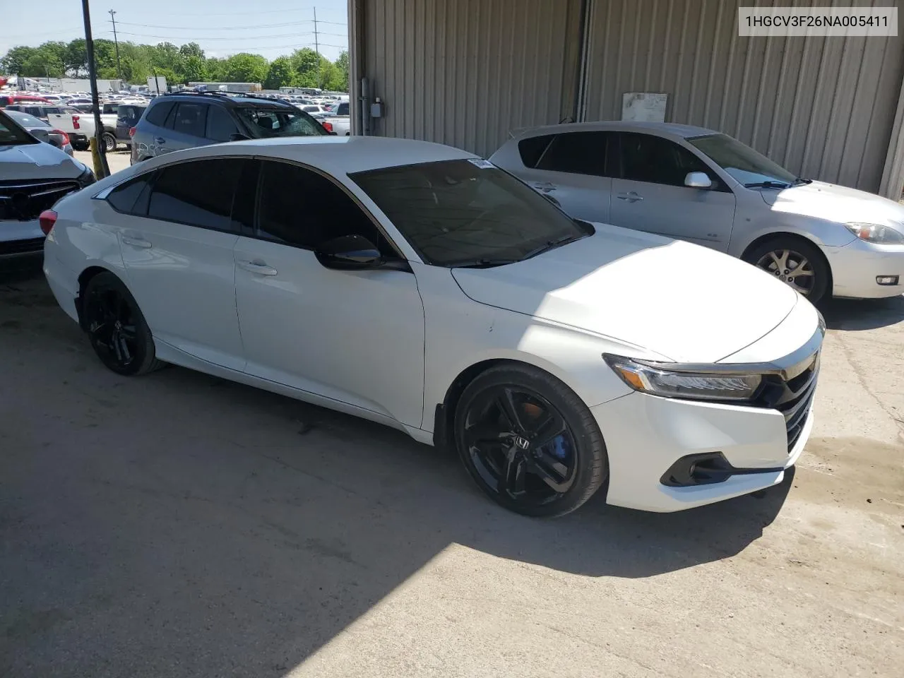 2022 Honda Accord Hybrid Sport VIN: 1HGCV3F26NA005411 Lot: 56046204