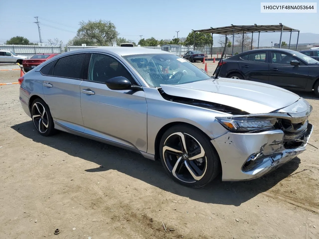 2022 Honda Accord Sport Se VIN: 1HGCV1F48NA053644 Lot: 56085244