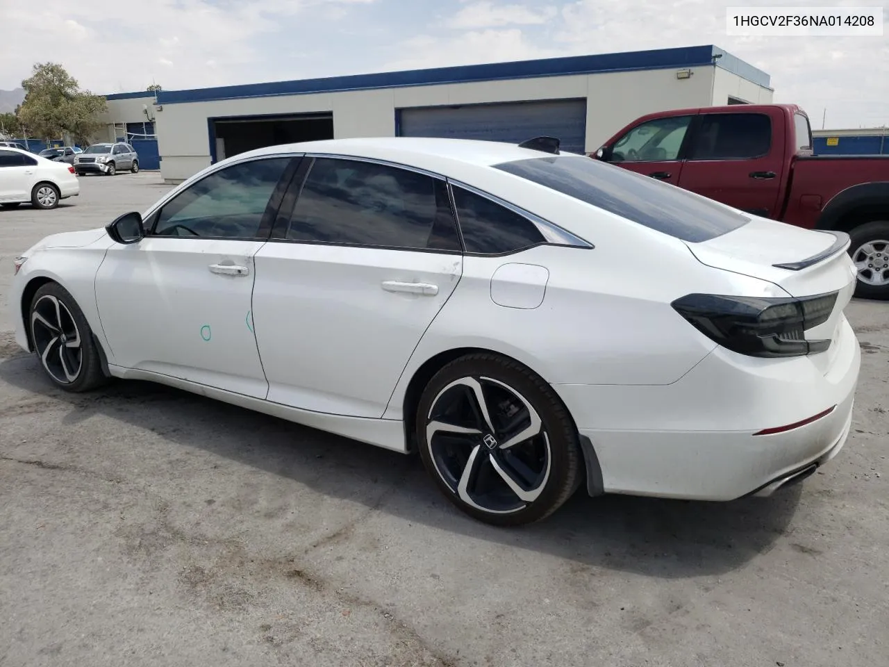 2022 Honda Accord Sport VIN: 1HGCV2F36NA014208 Lot: 58979174