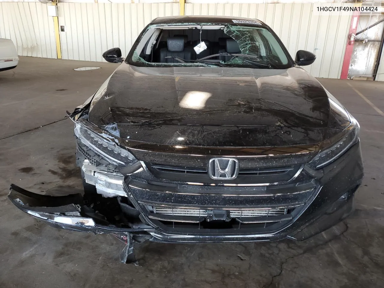 1HGCV1F49NA104424 2022 Honda Accord Sport Se