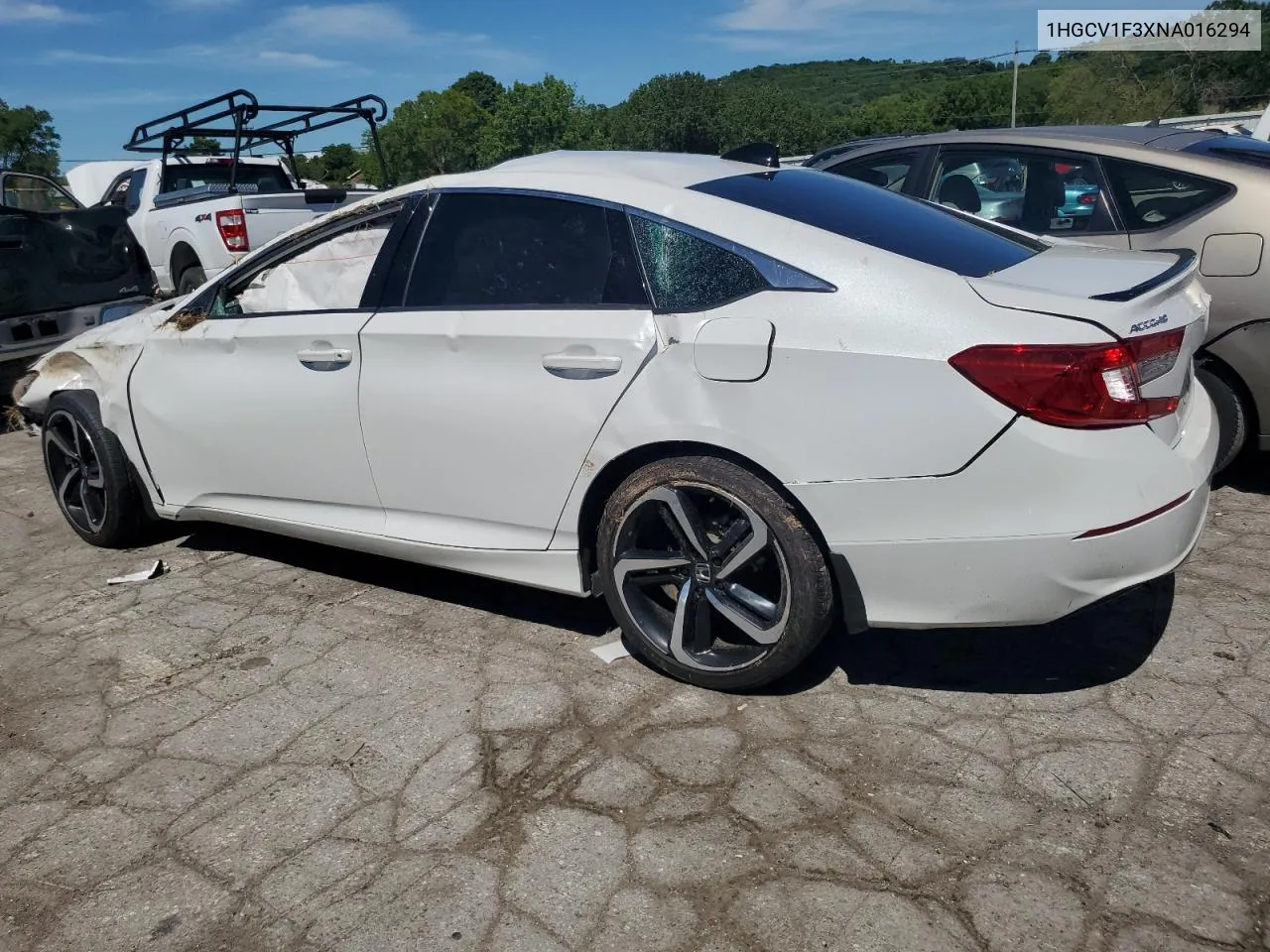 1HGCV1F3XNA016294 2022 Honda Accord Sport