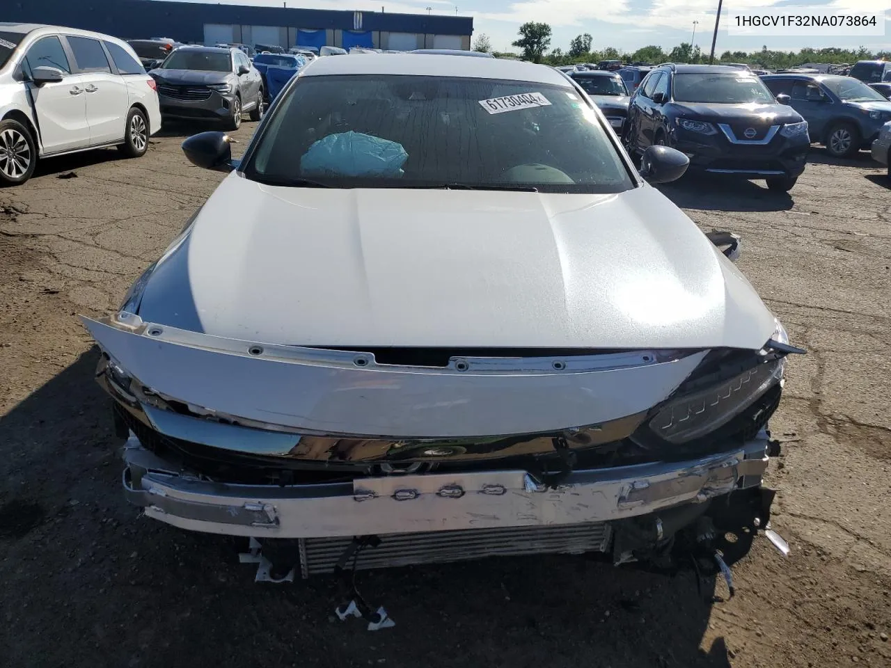 1HGCV1F32NA073864 2022 Honda Accord Sport