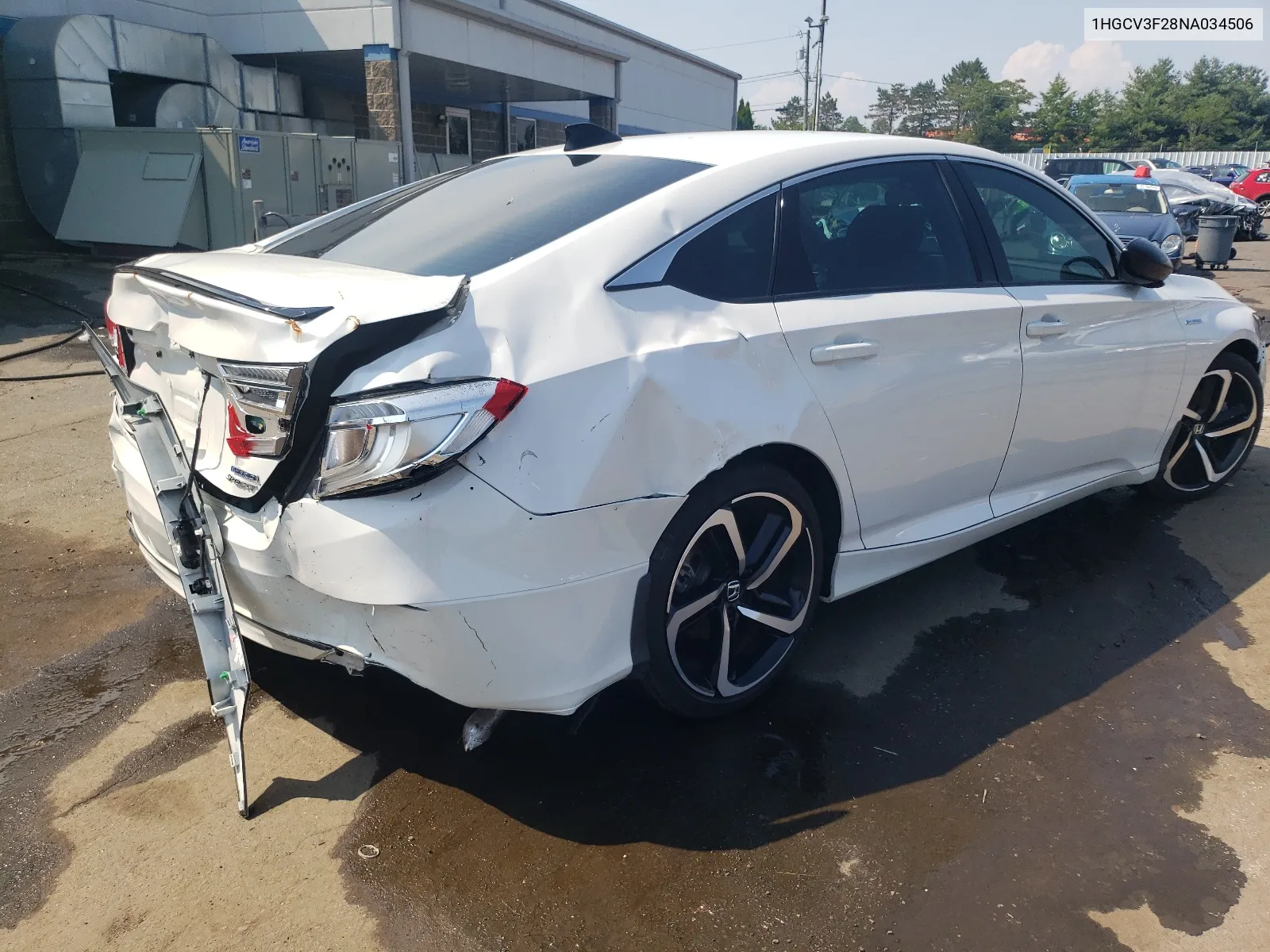 2022 Honda Accord Hybrid Sport VIN: 1HGCV3F28NA034506 Lot: 63059894