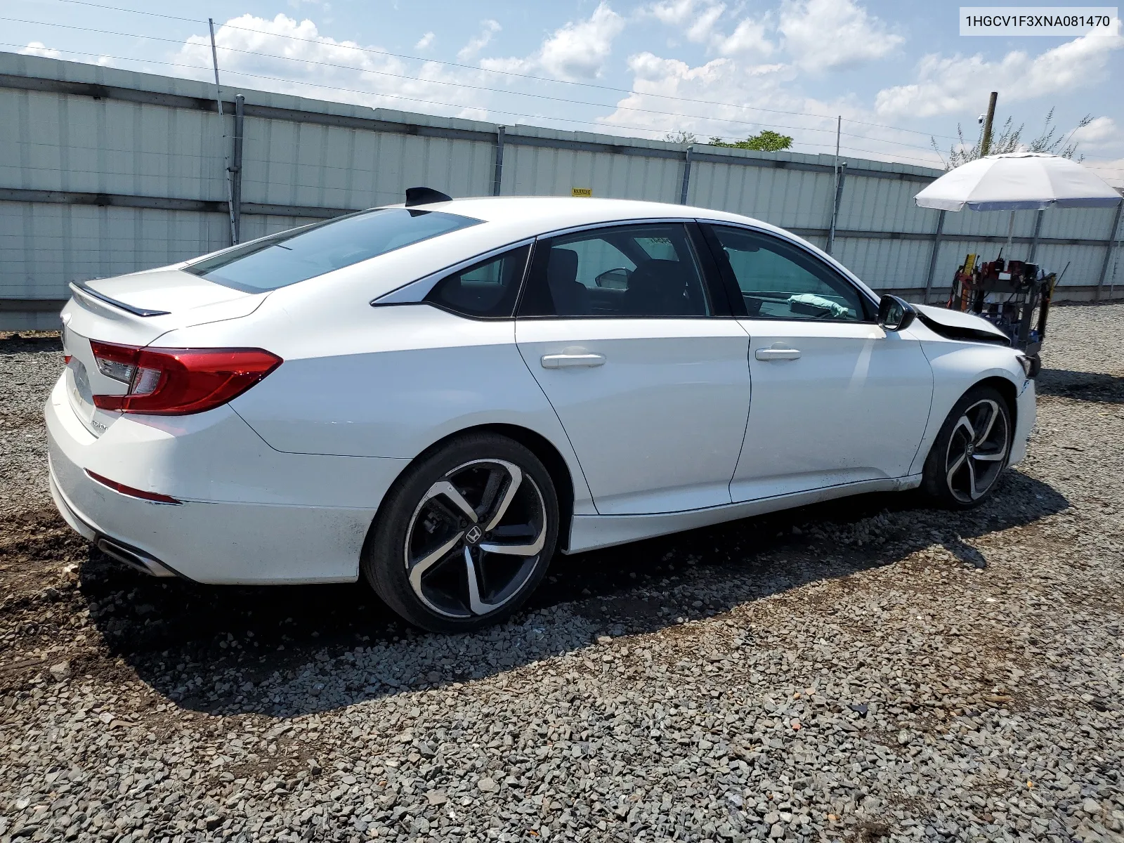 1HGCV1F3XNA081470 2022 Honda Accord Sport