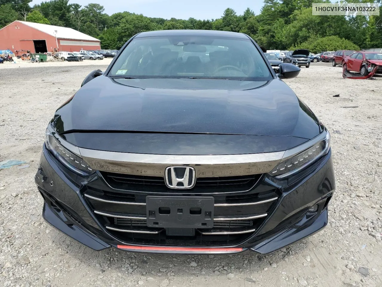 1HGCV1F34NA103222 2022 Honda Accord Sport