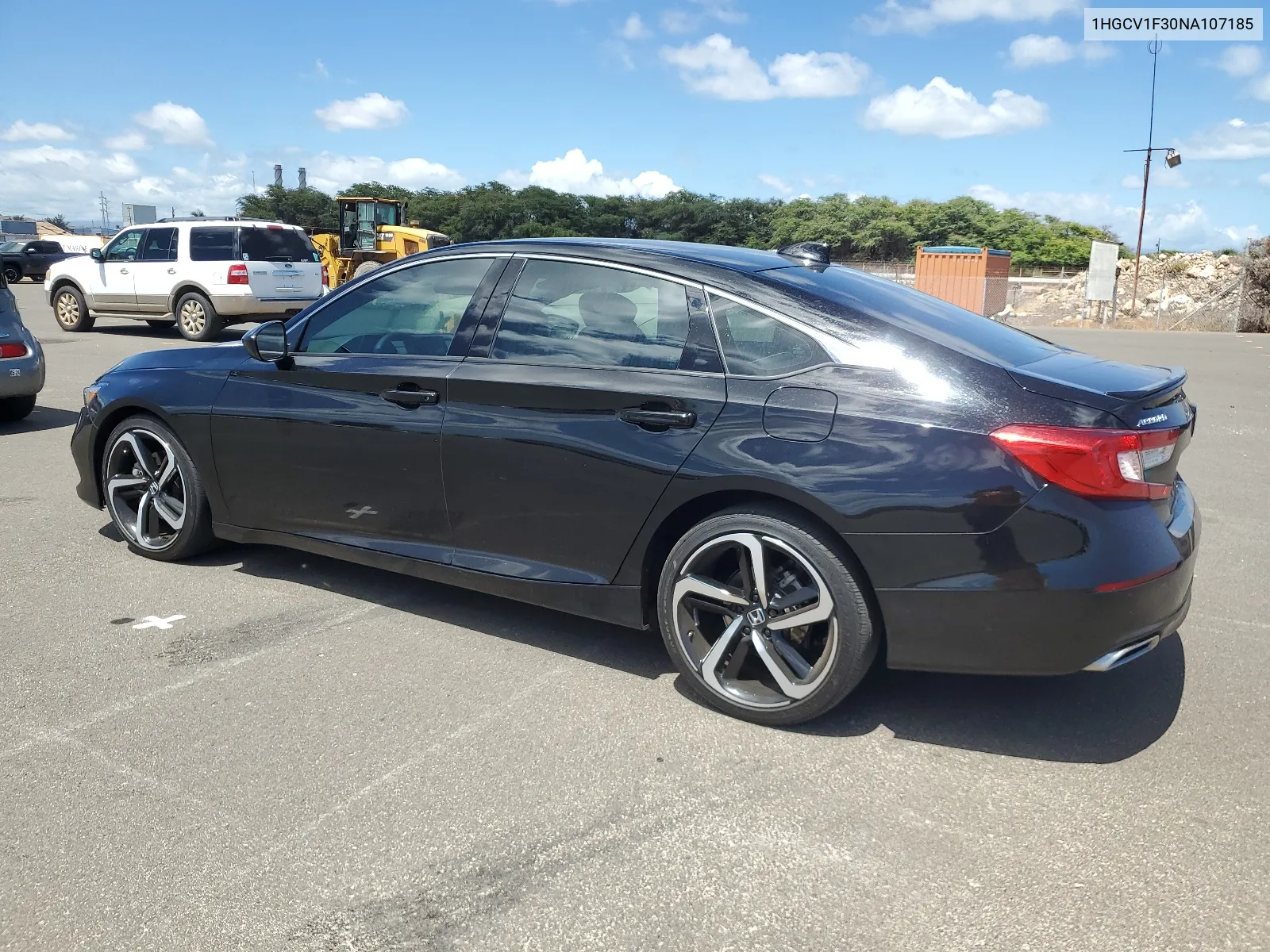 1HGCV1F30NA107185 2022 Honda Accord Sport