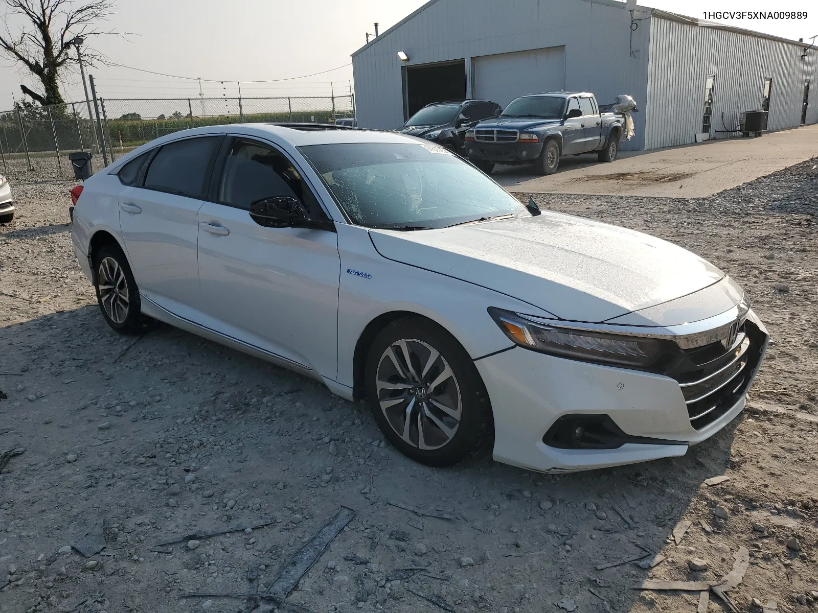 2022 Honda Accord Hybrid Exl VIN: 1HGCV3F5XNA009889 Lot: 64870254