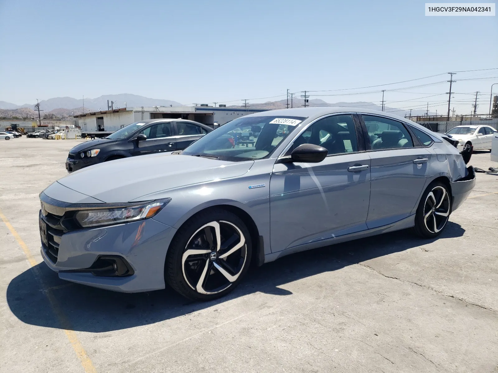 2022 Honda Accord Hybrid Sport VIN: 1HGCV3F29NA042341 Lot: 65228114