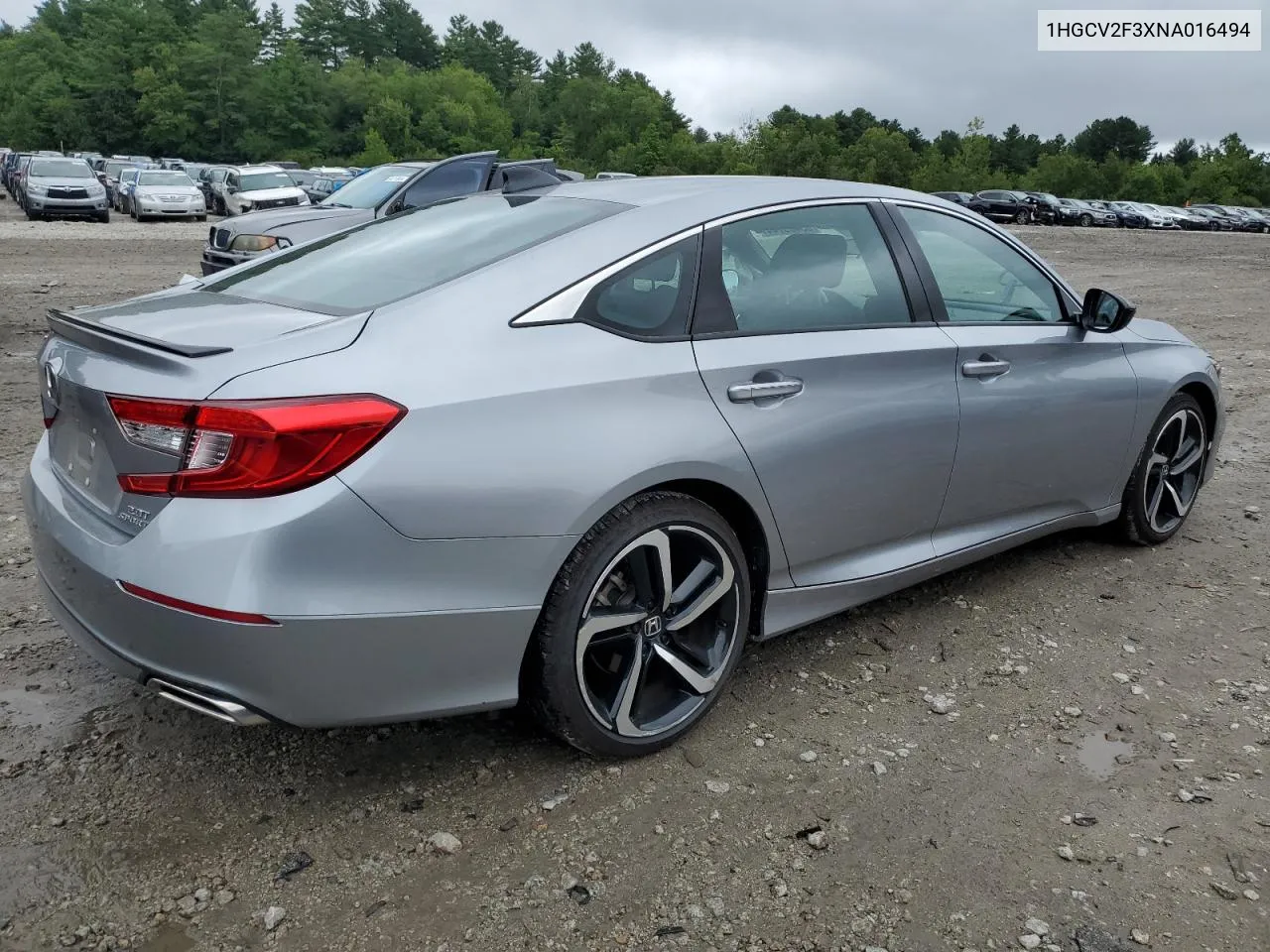 1HGCV2F3XNA016494 2022 Honda Accord Sport