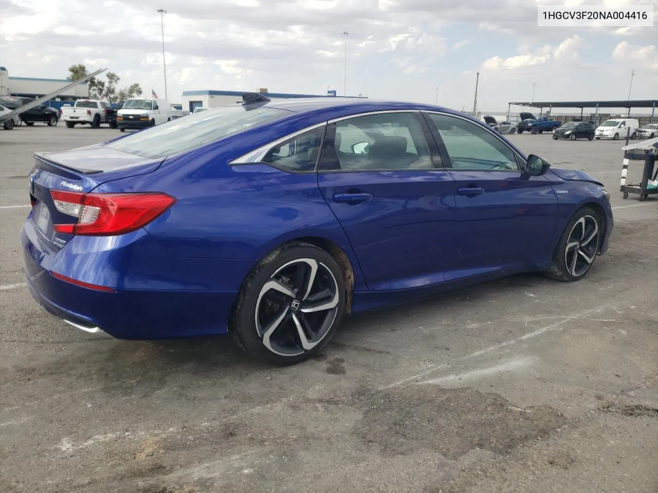 2022 Honda Accord Hybrid Sport VIN: 1HGCV3F20NA004416 Lot: 66159654