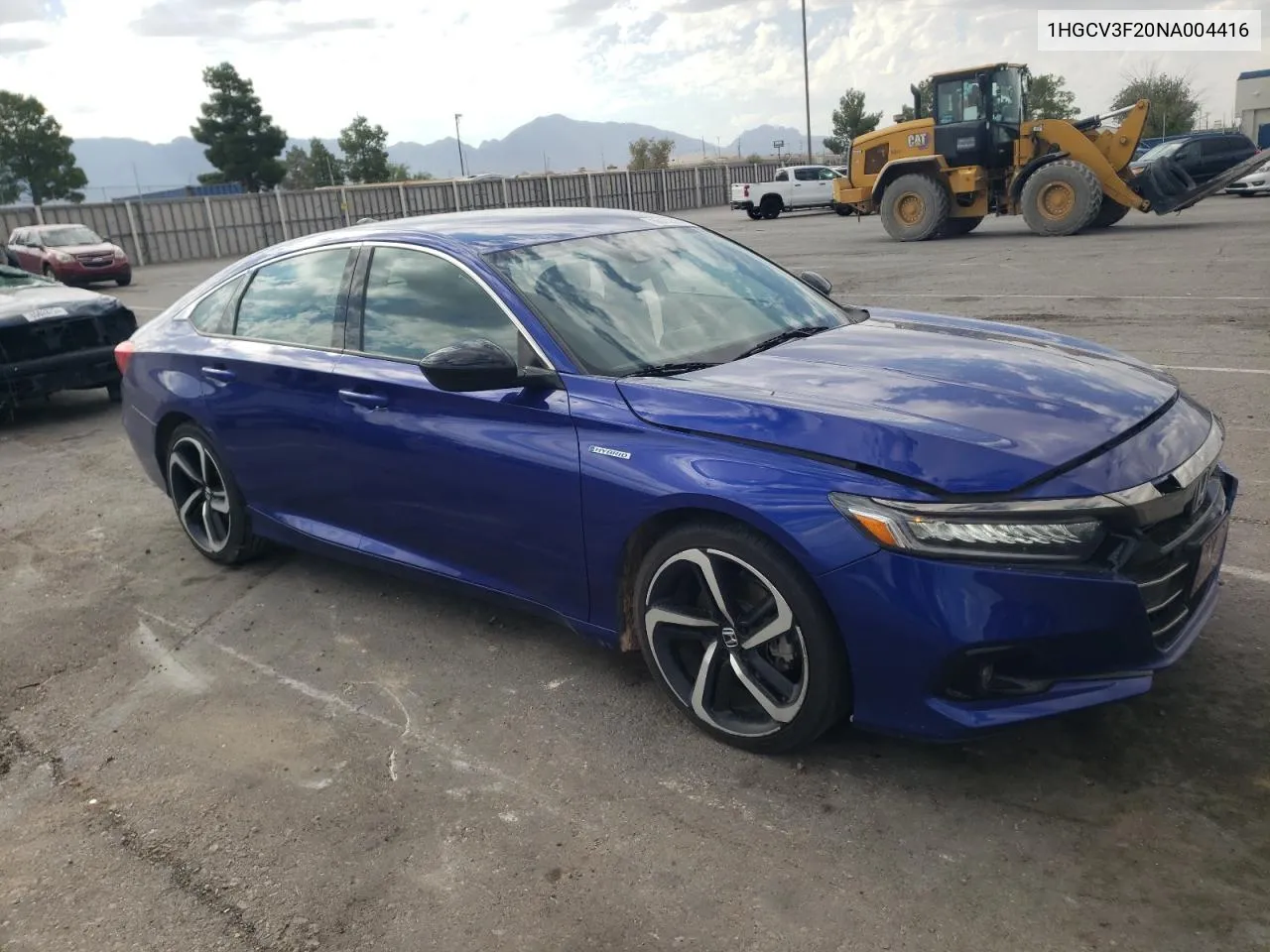 2022 Honda Accord Hybrid Sport VIN: 1HGCV3F20NA004416 Lot: 66159654