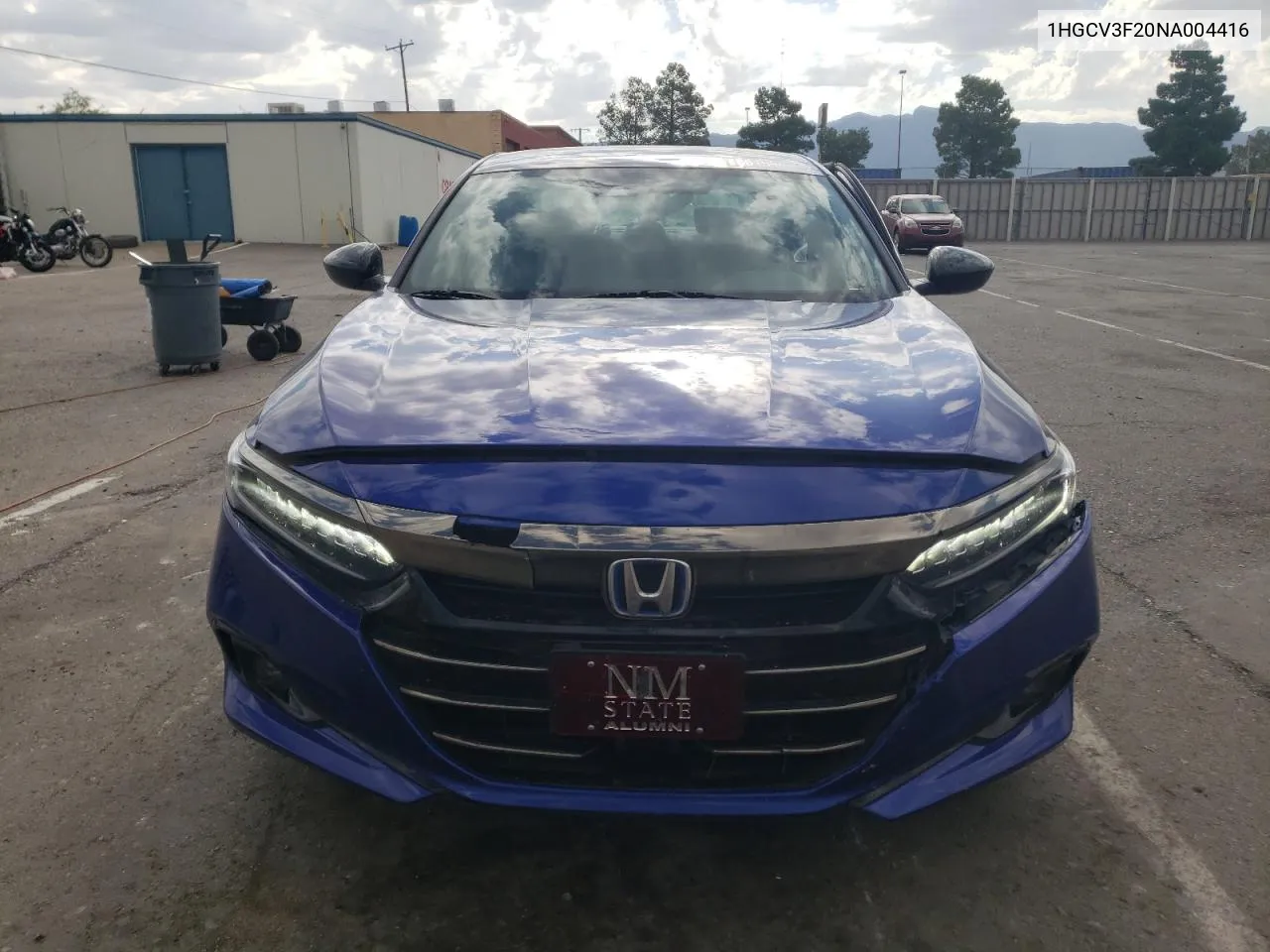 2022 Honda Accord Hybrid Sport VIN: 1HGCV3F20NA004416 Lot: 66159654