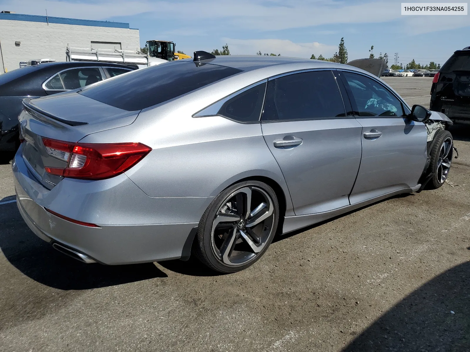 2022 Honda Accord Sport VIN: 1HGCV1F33NA054255 Lot: 66197634