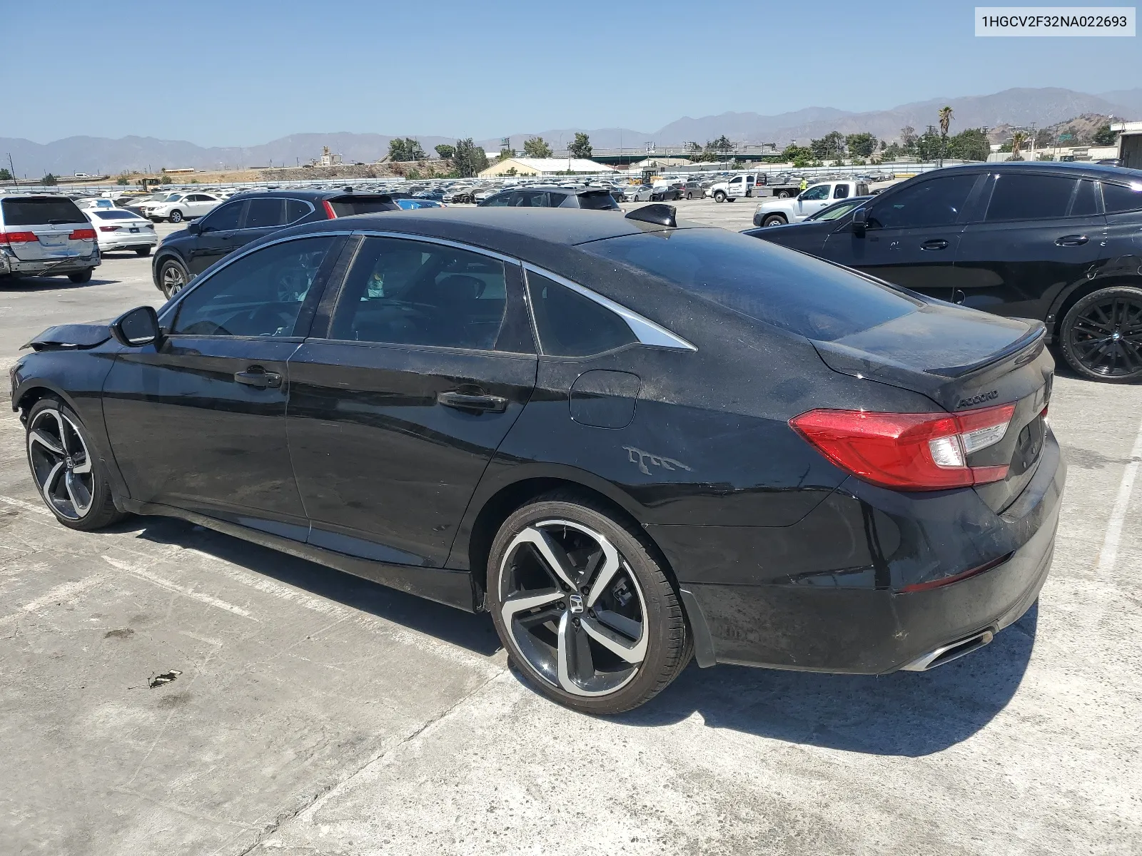 2022 Honda Accord Sport VIN: 1HGCV2F32NA022693 Lot: 66737034