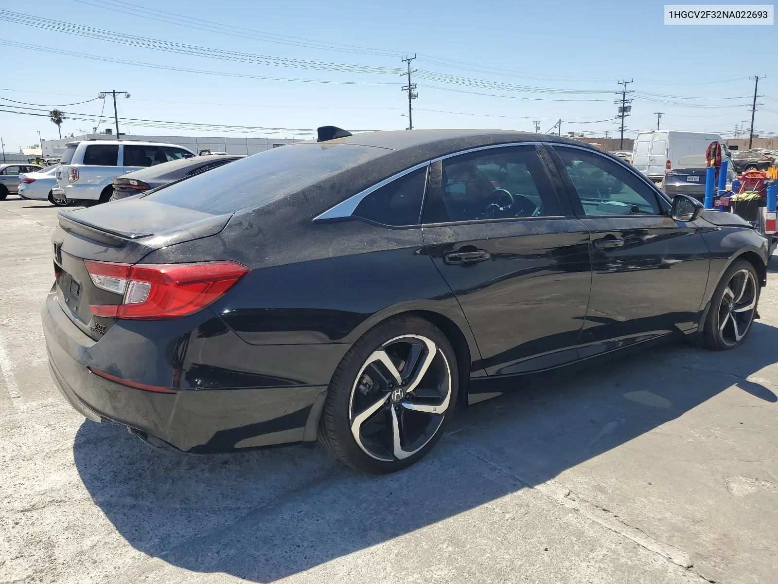 2022 Honda Accord Sport VIN: 1HGCV2F32NA022693 Lot: 66737034