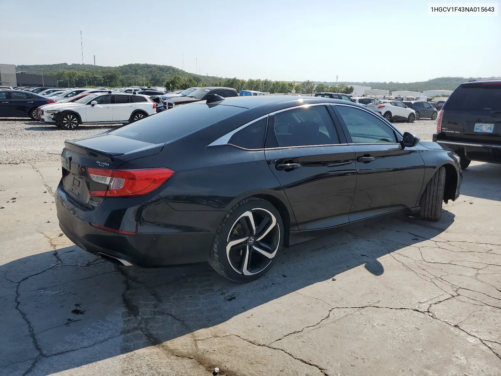 1HGCV1F43NA015643 2022 Honda Accord Sport Se