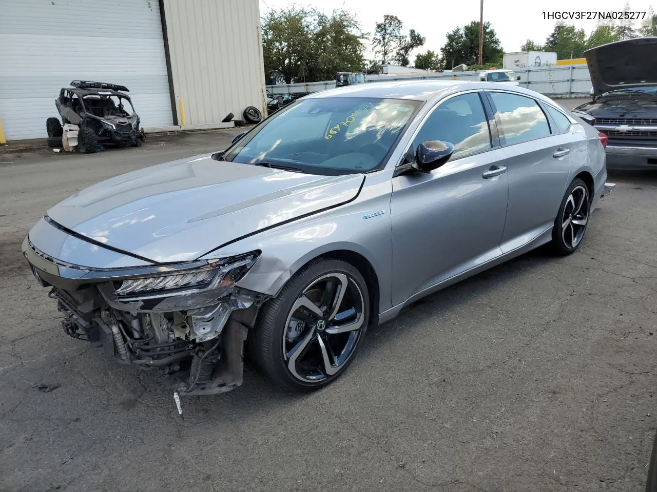 1HGCV3F27NA025277 2022 Honda Accord Hybrid Sport