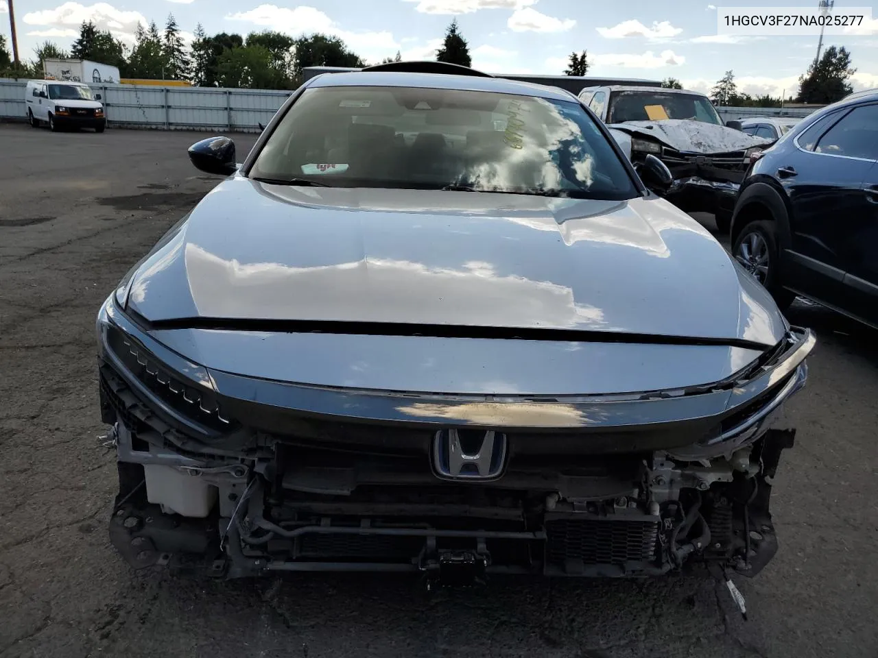 1HGCV3F27NA025277 2022 Honda Accord Hybrid Sport