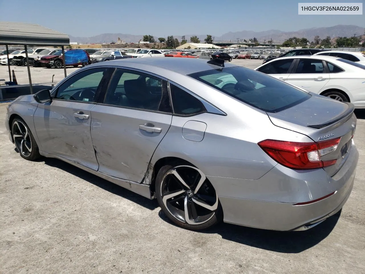 1HGCV3F26NA022659 2022 Honda Accord Hybrid Sport