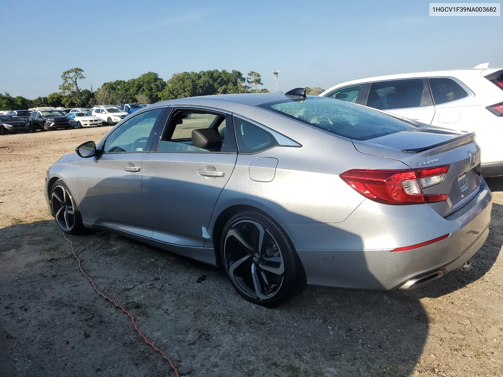 2022 Honda Accord Sport VIN: 1HGCV1F39NA003682 Lot: 67297834