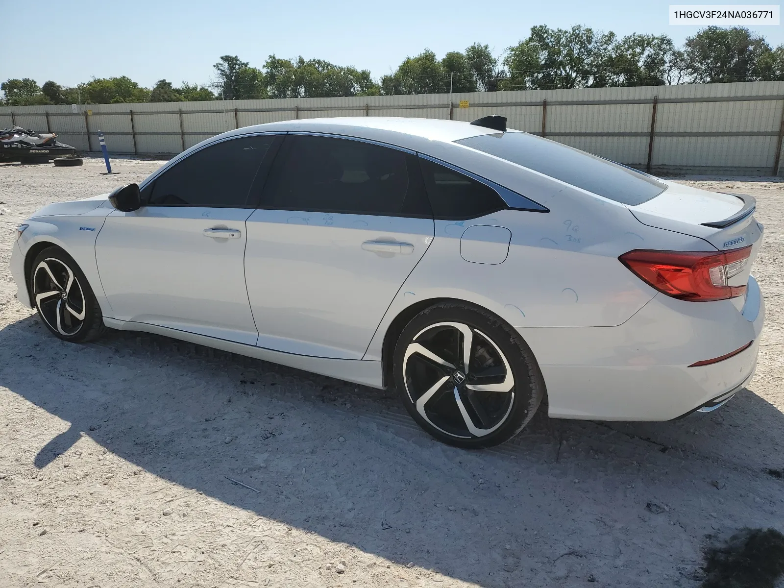 1HGCV3F24NA036771 2022 Honda Accord Hybrid Sport