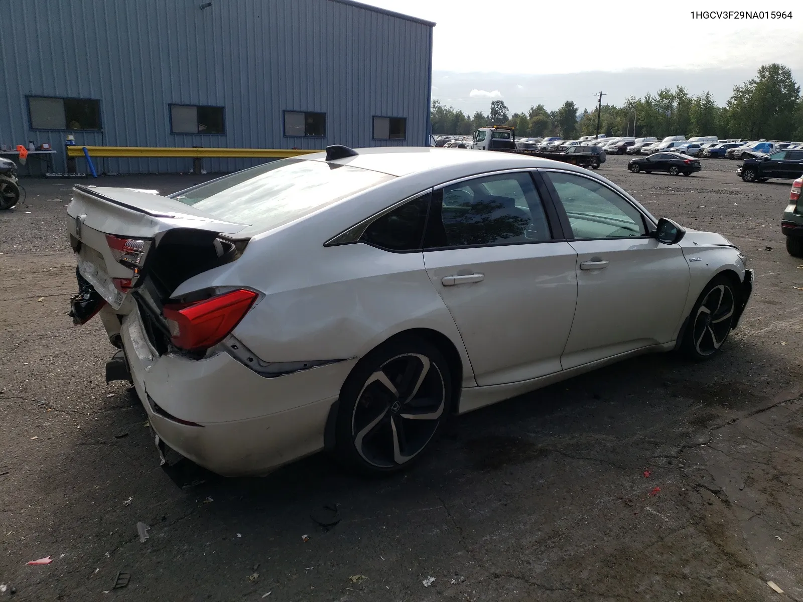 1HGCV3F29NA015964 2022 Honda Accord Hybrid Sport