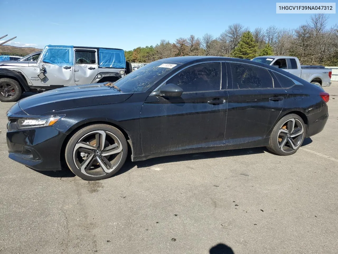 1HGCV1F39NA047312 2022 Honda Accord Sport