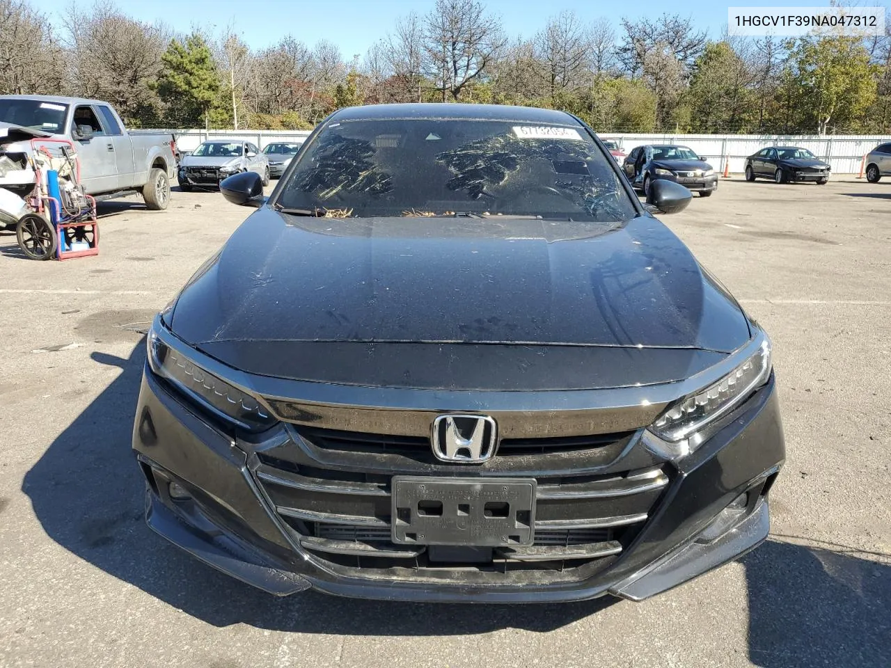 1HGCV1F39NA047312 2022 Honda Accord Sport