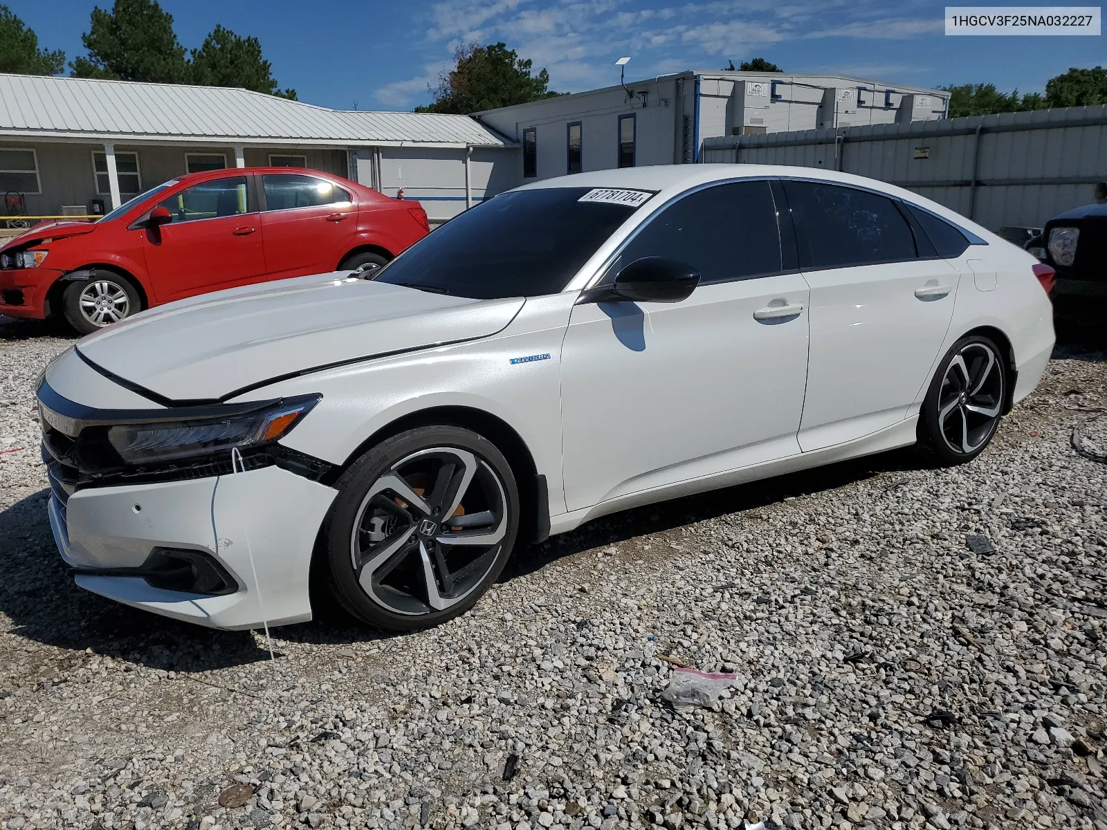 1HGCV3F25NA032227 2022 Honda Accord Hybrid Sport