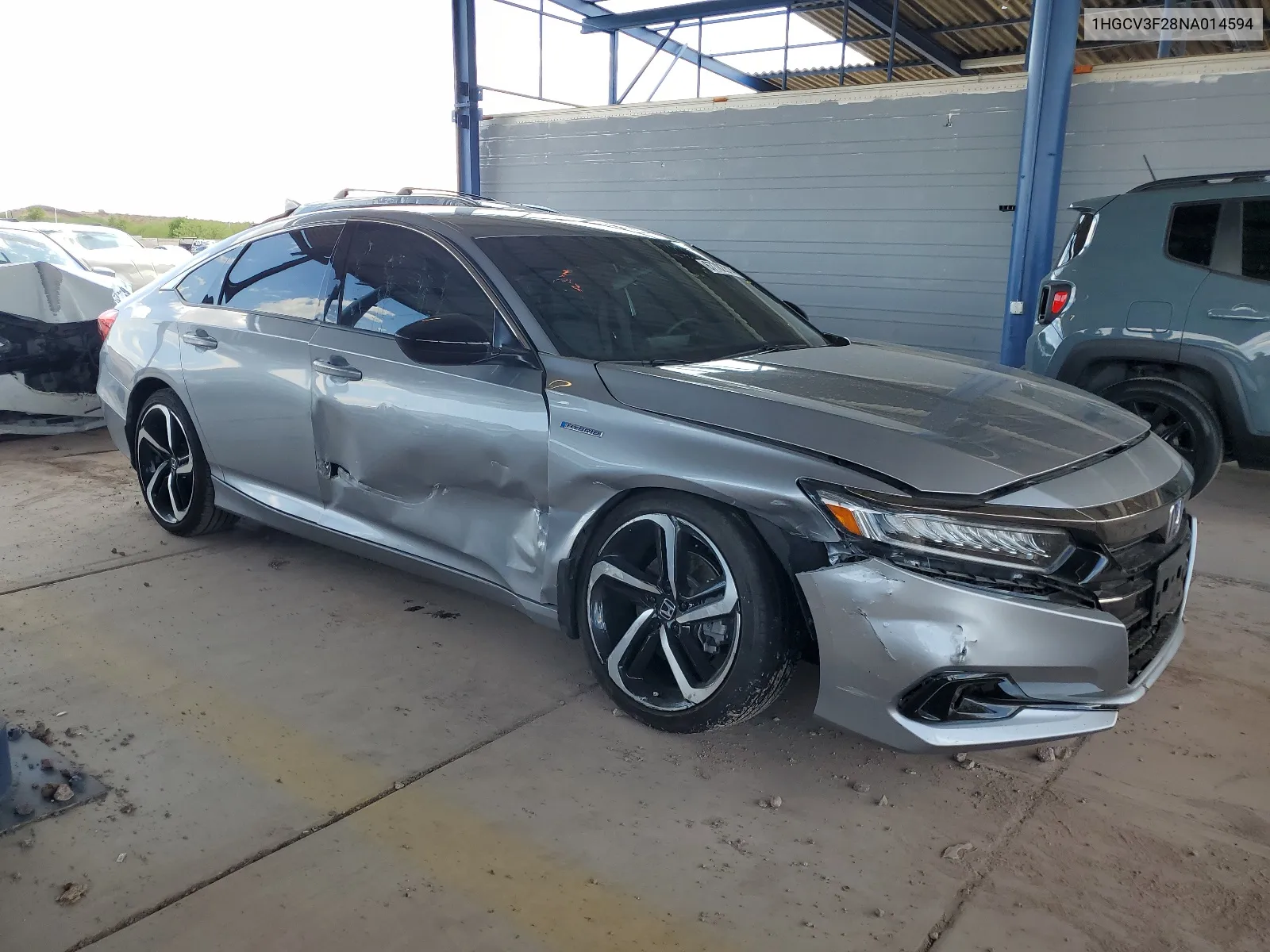 1HGCV3F28NA014594 2022 Honda Accord Hybrid Sport