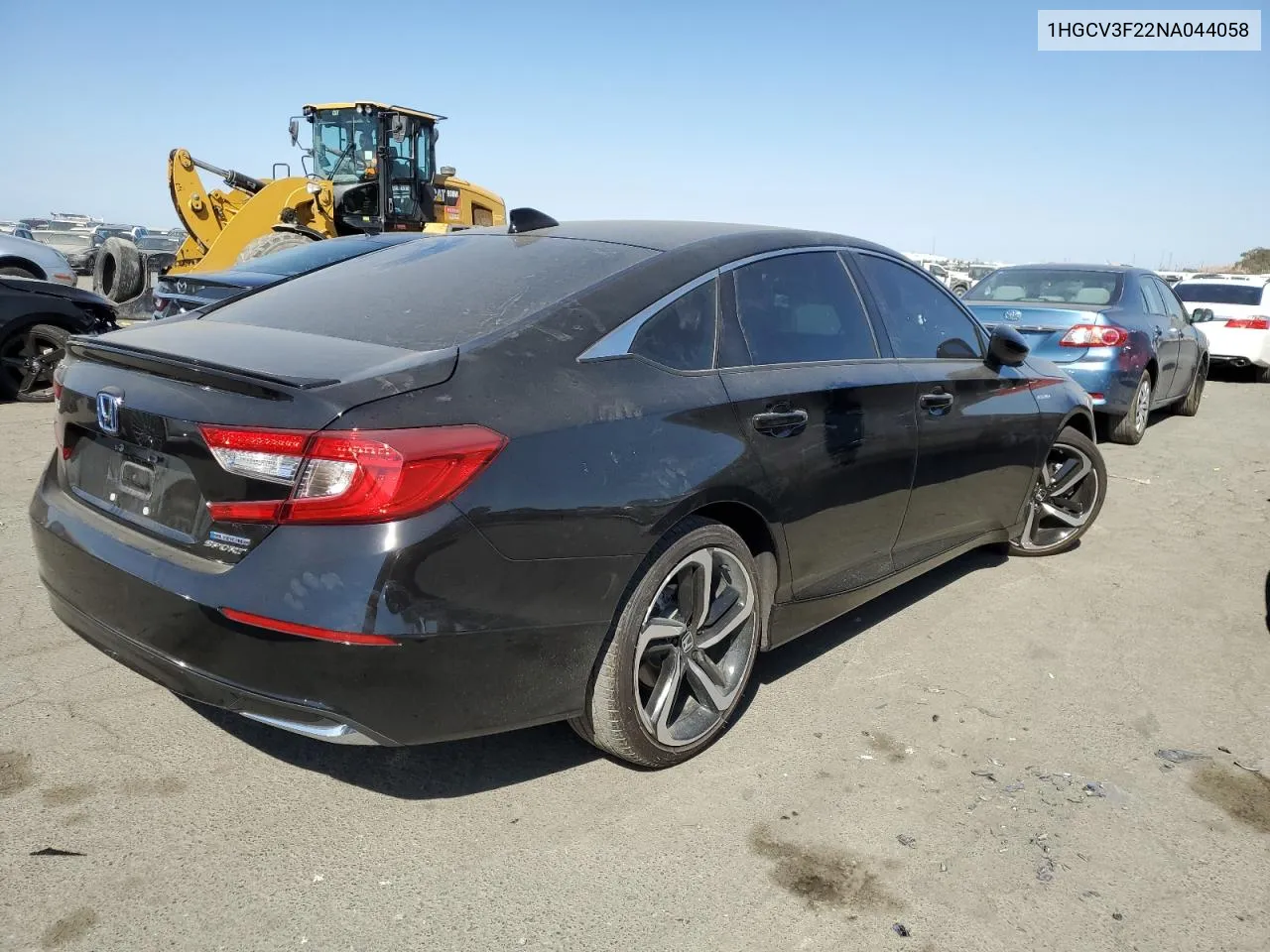 2022 Honda Accord Hybrid Sport VIN: 1HGCV3F22NA044058 Lot: 67787914