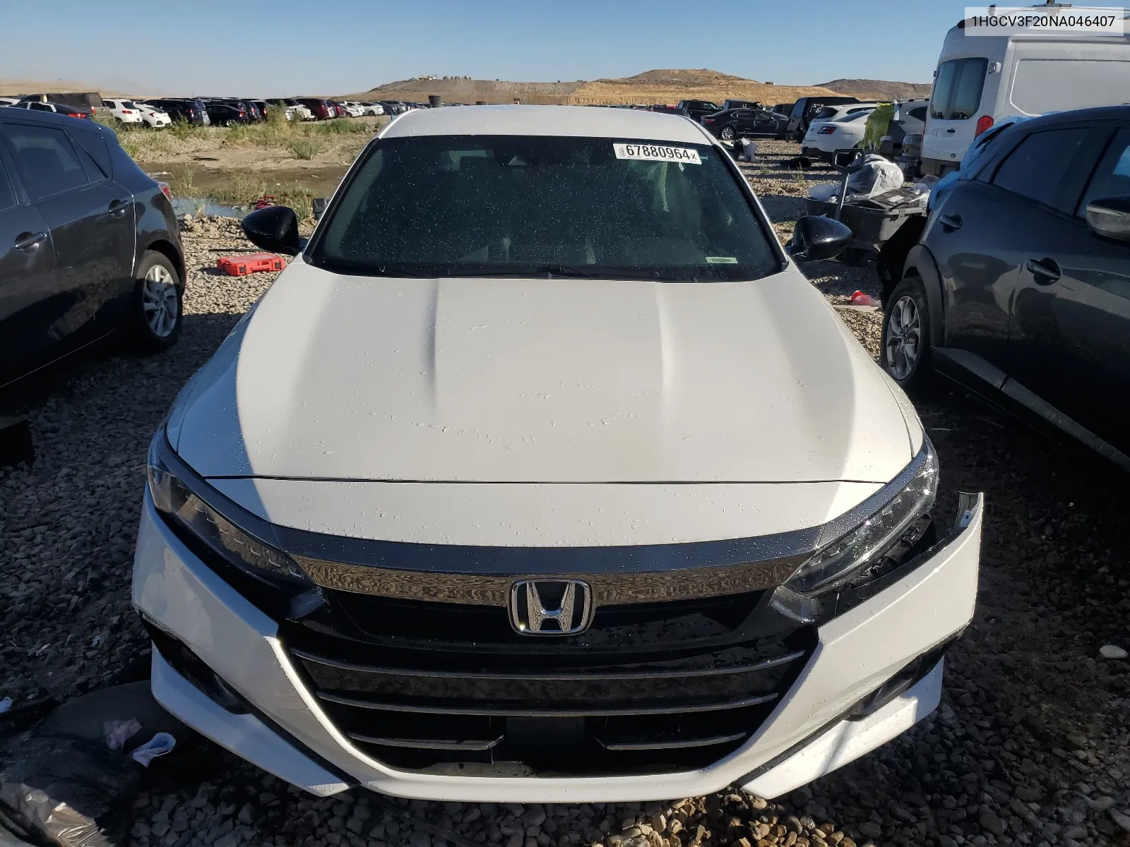 2022 Honda Accord Hybrid Sport VIN: 1HGCV3F20NA046407 Lot: 67880964