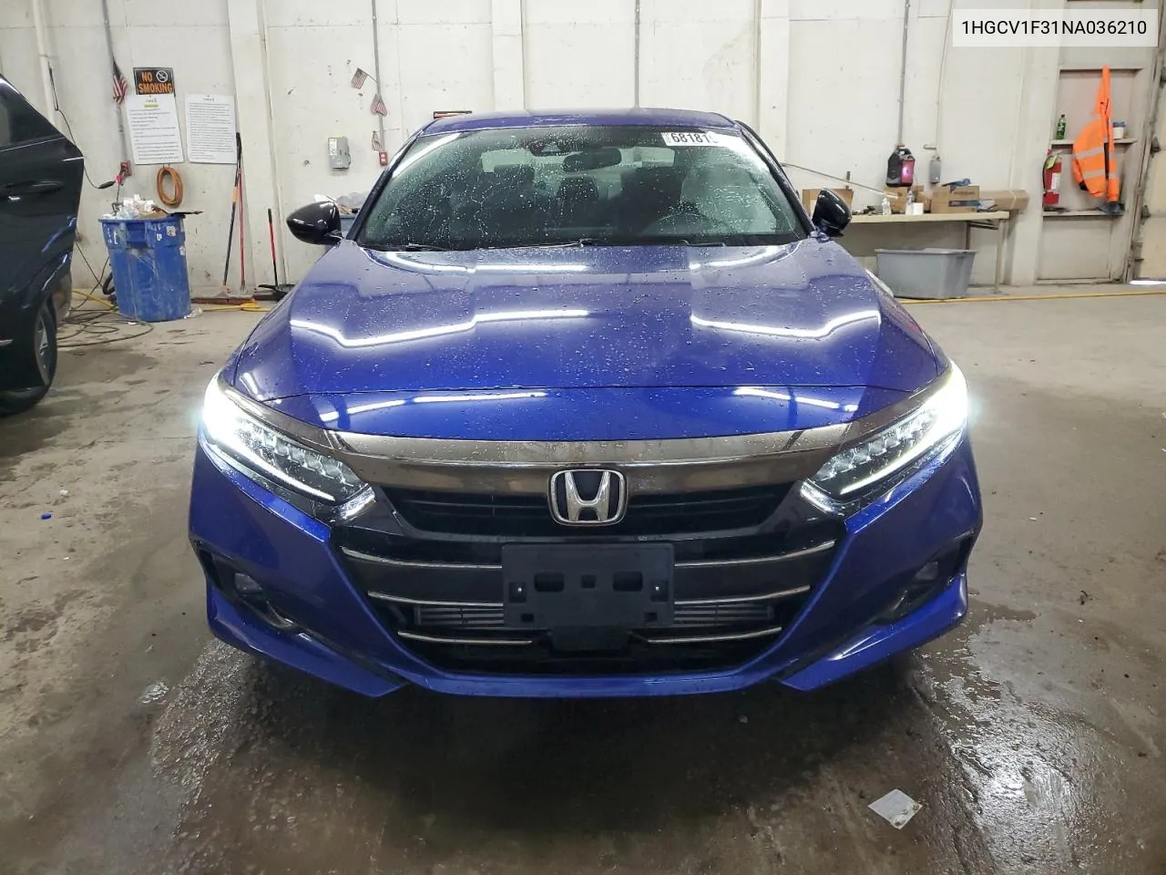 1HGCV1F31NA036210 2022 Honda Accord Sport