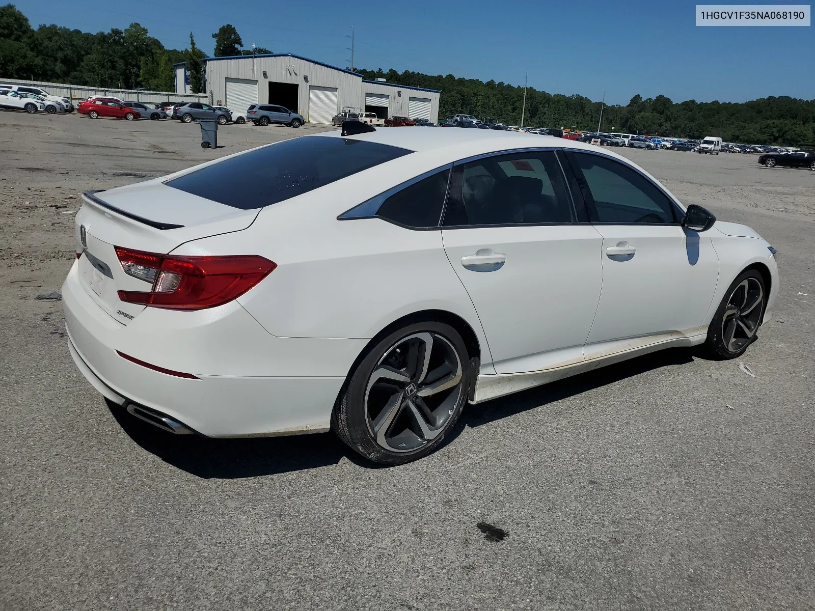 2022 Honda Accord Sport VIN: 1HGCV1F35NA068190 Lot: 68248474