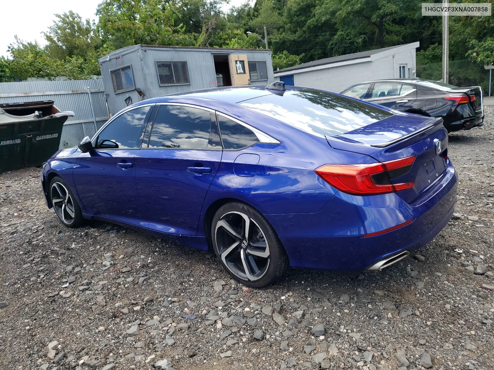 2022 Honda Accord Sport VIN: 1HGCV2F3XNA007858 Lot: 68250354