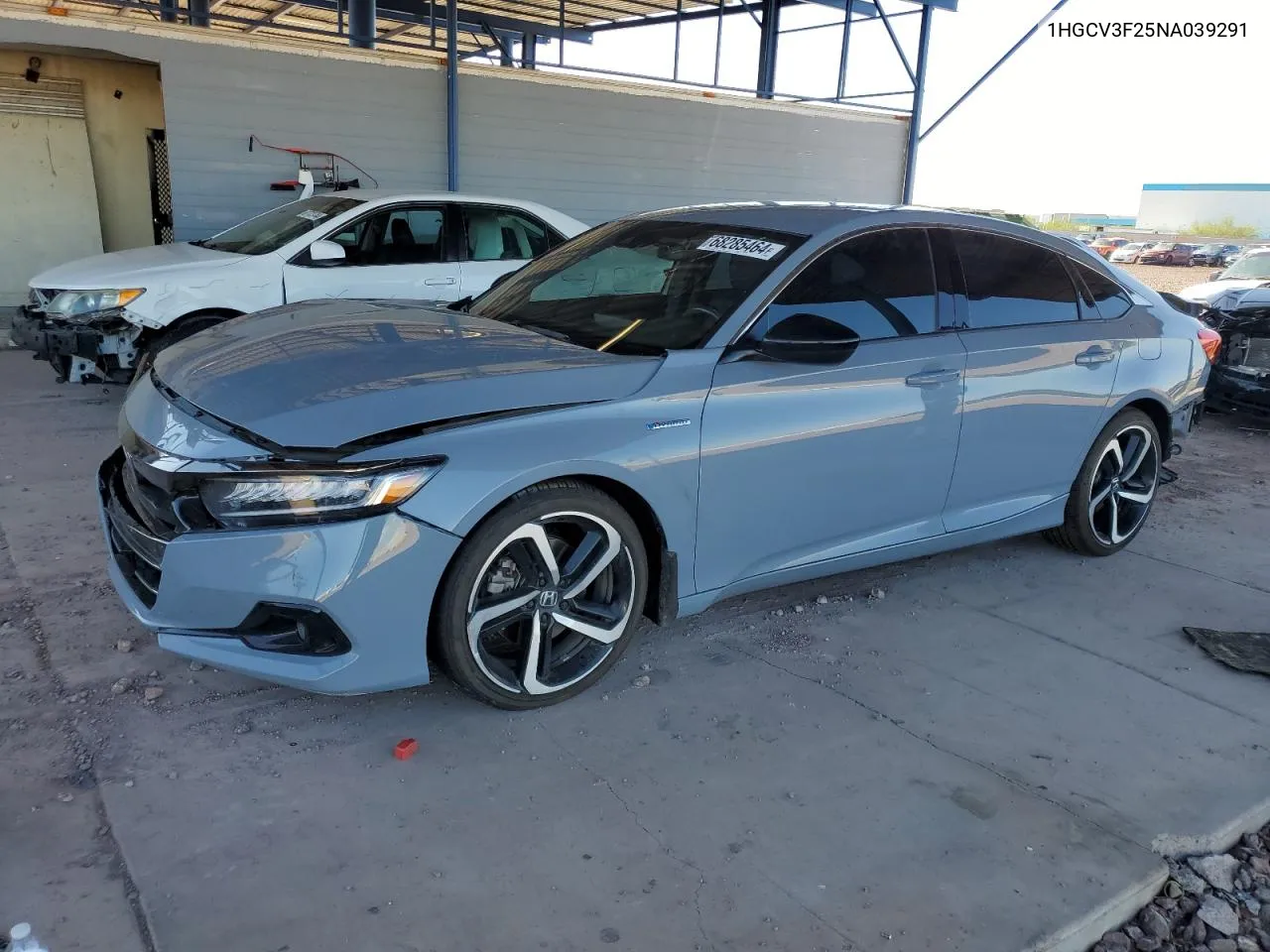 2022 Honda Accord Hybrid Sport VIN: 1HGCV3F25NA039291 Lot: 68285464