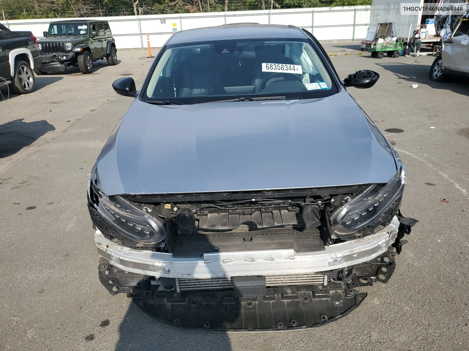 2022 Honda Accord Sport Se VIN: 1HGCV1F46NA064948 Lot: 68358344