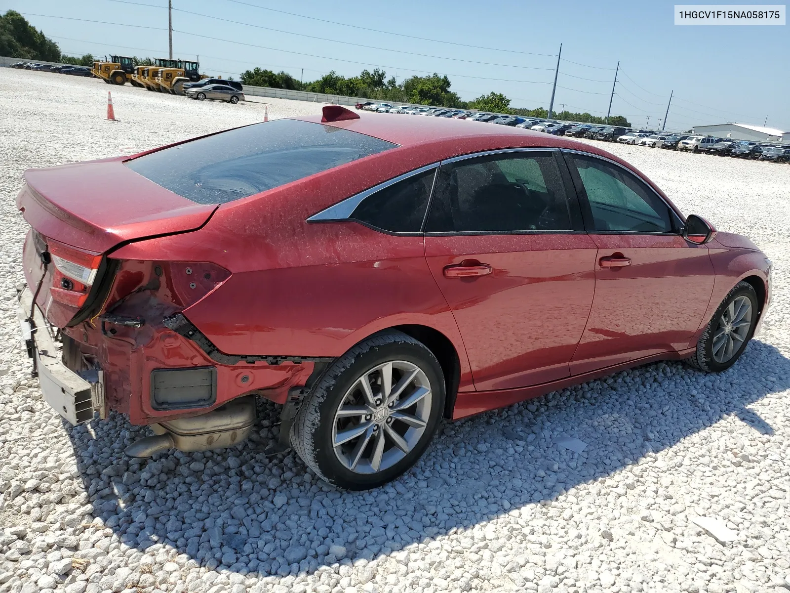 1HGCV1F15NA058175 2022 Honda Accord Lx