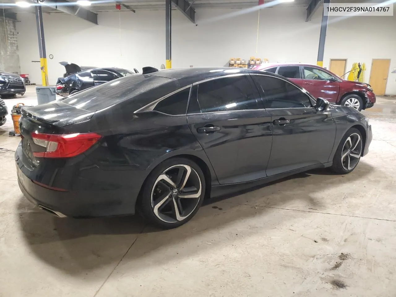 2022 Honda Accord Sport VIN: 1HGCV2F39NA014767 Lot: 68710214