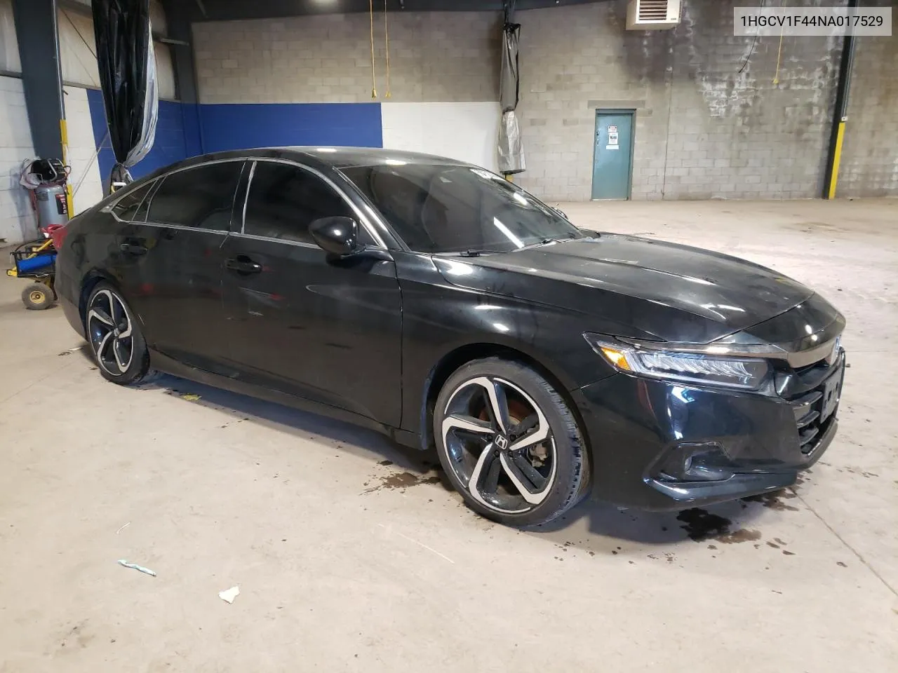 1HGCV1F44NA017529 2022 Honda Accord Sport Se