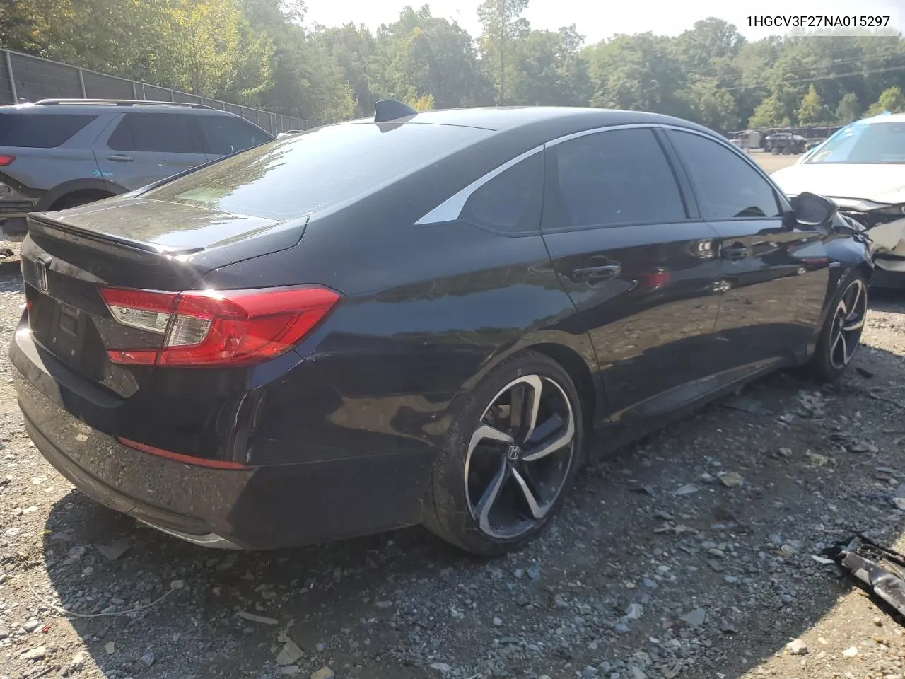 1HGCV3F27NA015297 2022 Honda Accord Hybrid Sport