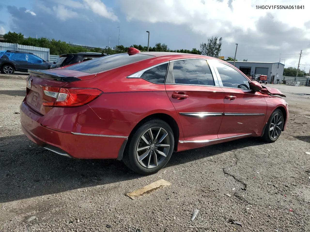 1HGCV1F55NA061841 2022 Honda Accord Exl