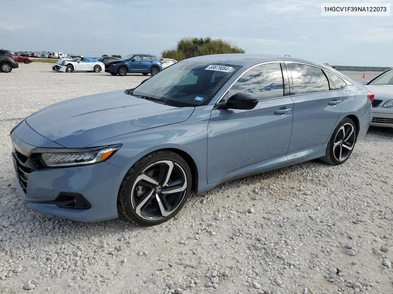 2022 Honda Accord Sport VIN: 1HGCV1F39NA122073 Lot: 69679084