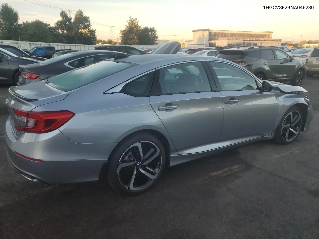 1HGCV3F29NA046230 2022 Honda Accord Hybrid Sport