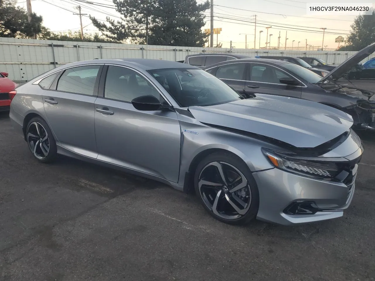 2022 Honda Accord Hybrid Sport VIN: 1HGCV3F29NA046230 Lot: 69693944